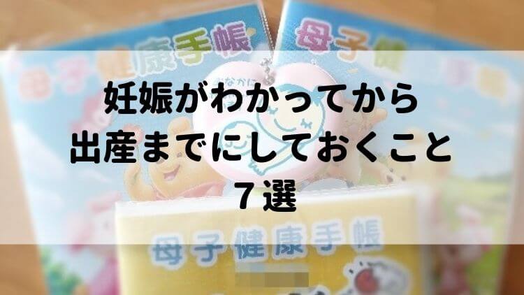 妊娠初期 中期 後期 妊娠がわかってから出産までにしておくこと７選 ゆっかログ